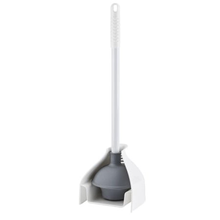 SWIVEL Premium Toilet Plunger & Caddy SW5198